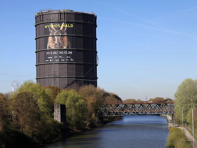 Gasometer Oberhausen mit neuer Ausstellung